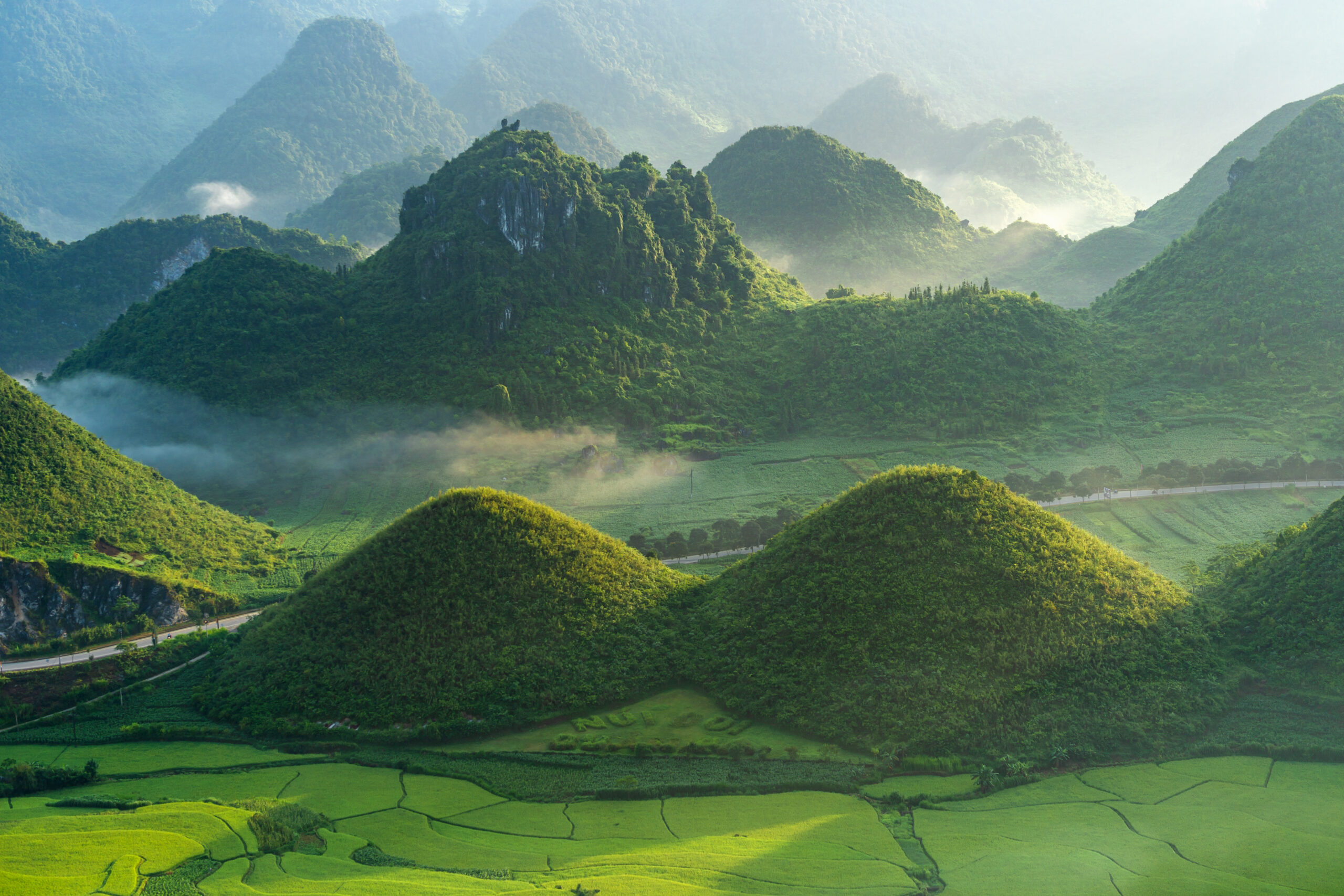 Ha Giang travel route map