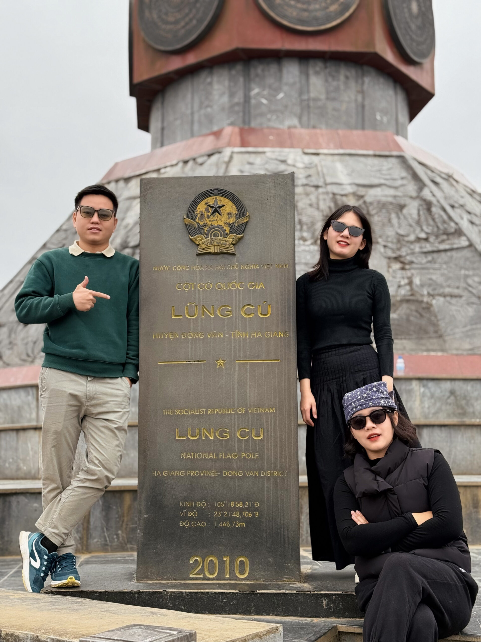 Ha Giang travel route map