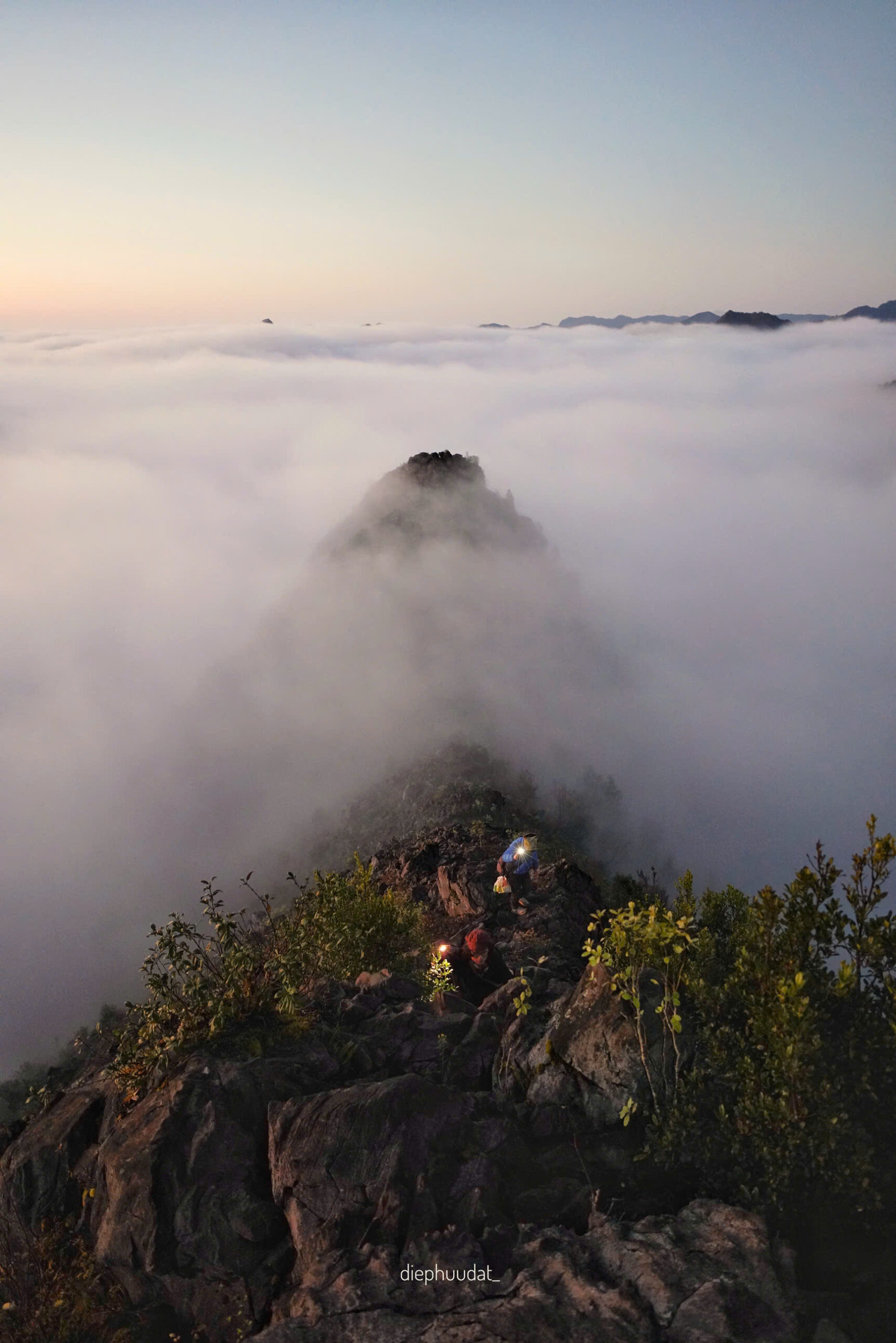 Cloud hunting in Ha Giang