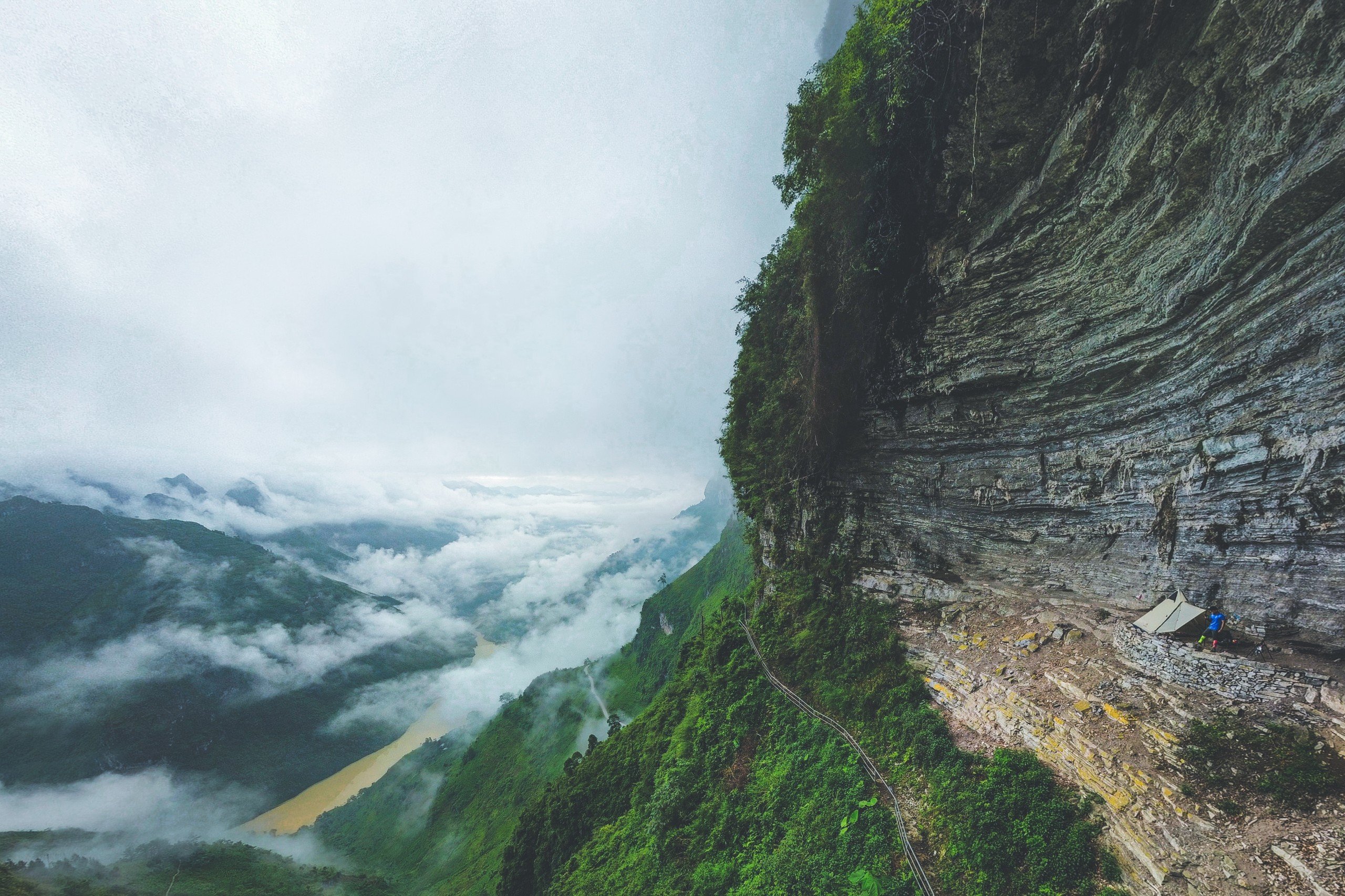 The White Cliffs of Ha Giang White Cliffs of Ha Giang