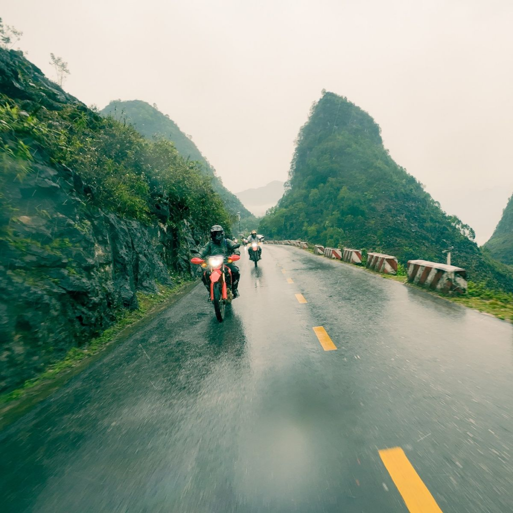 Motorbike journey through the misty and rainy mountains of Ha Giang, Vietnam with Phieu Travel in July
