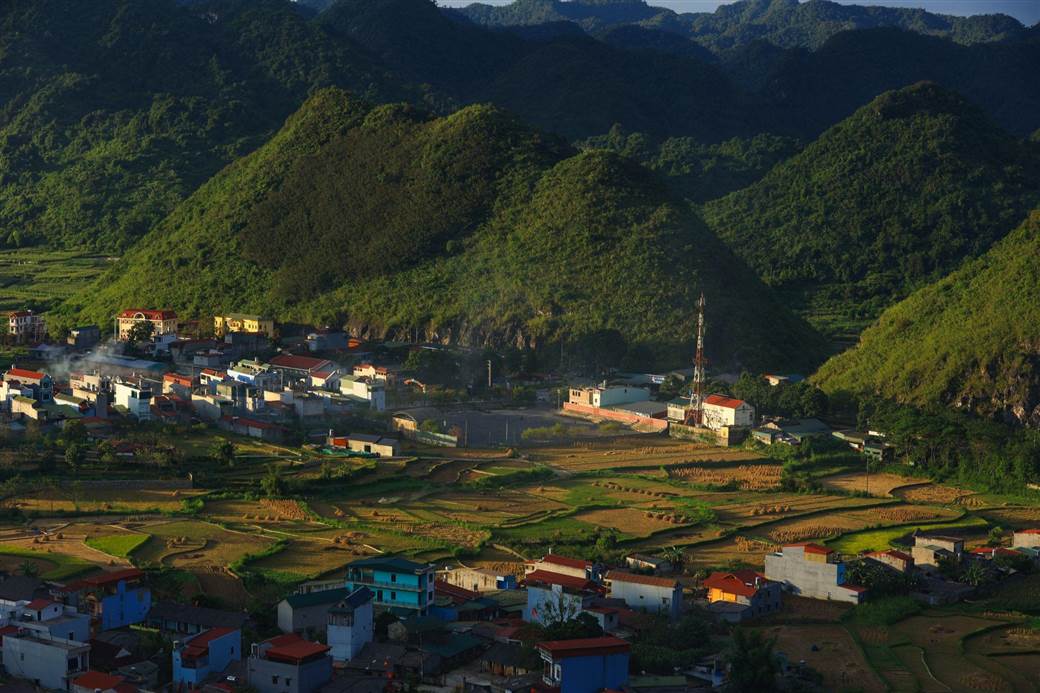 Quan Ba Twin Mountains